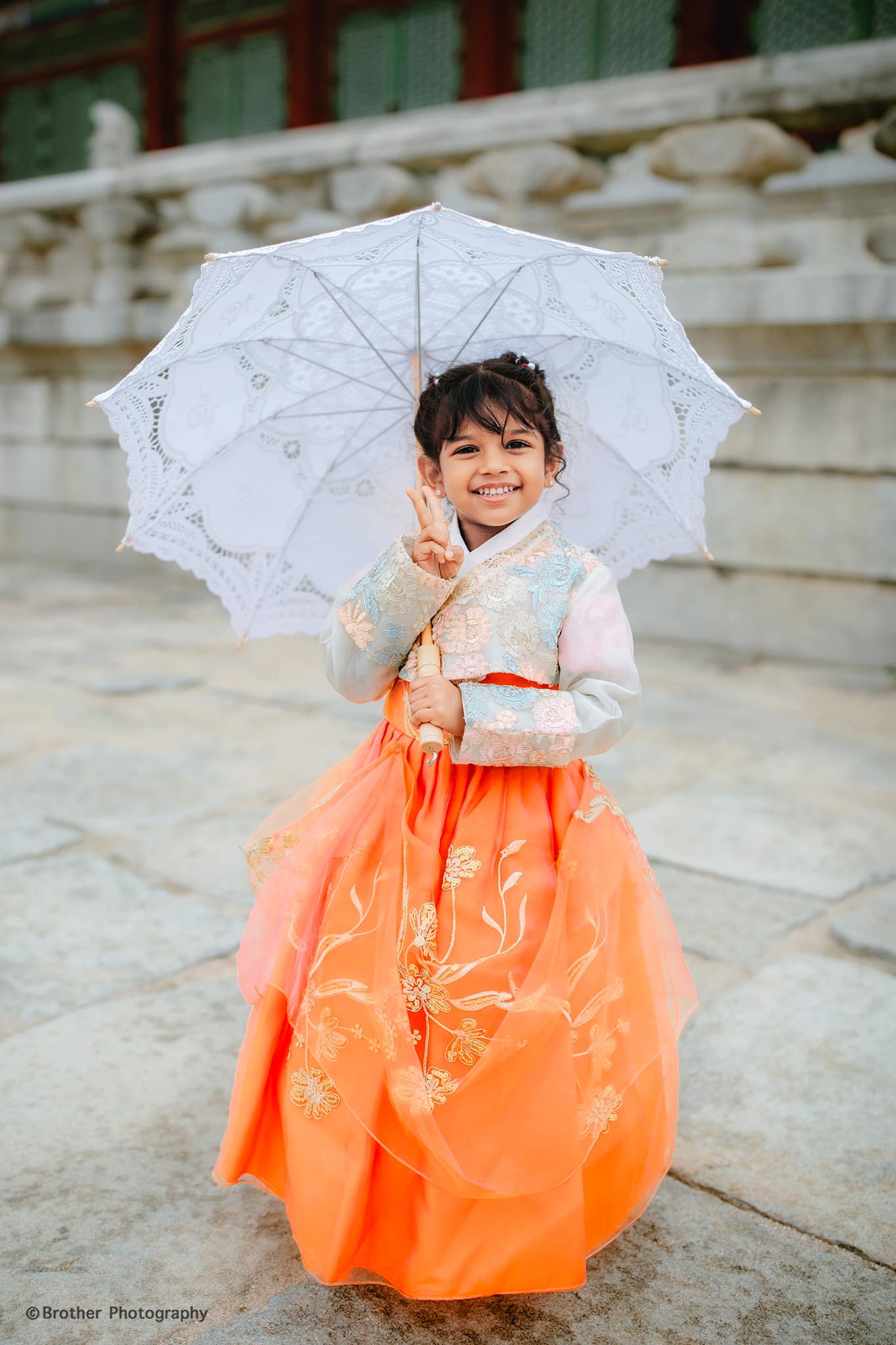 She's a real charmer, this baby girl