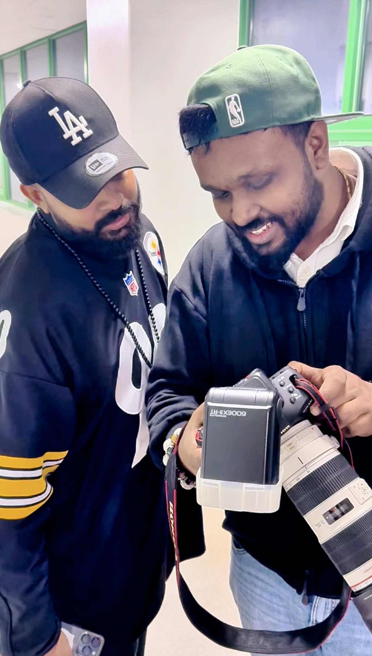 Behind the scenes 😋